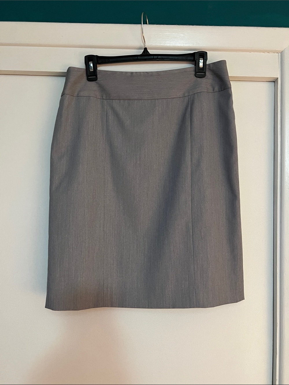 Anne Klein Women's Grey Pencil Skirt - Tailored Workwear